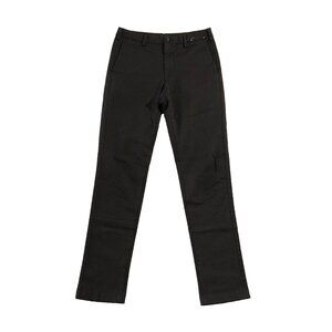 Uniqlo Pants Mens Size 31x34 (fits 31x32) Black Slim Fit Stretch Cotton Blend